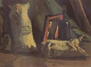 Vincent Van Gogh Still Life with Two Sacks and a Bottle (nn040 oil painting